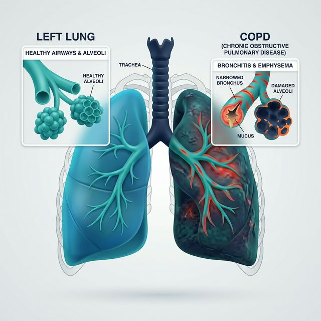 COPD (Longklachten en Fysiotherapie)