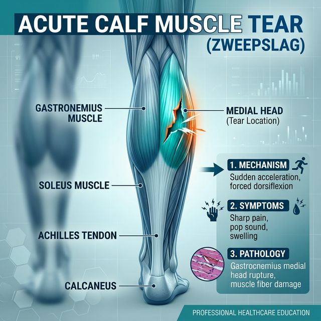 Zweepslag (Kuitspierscheur)